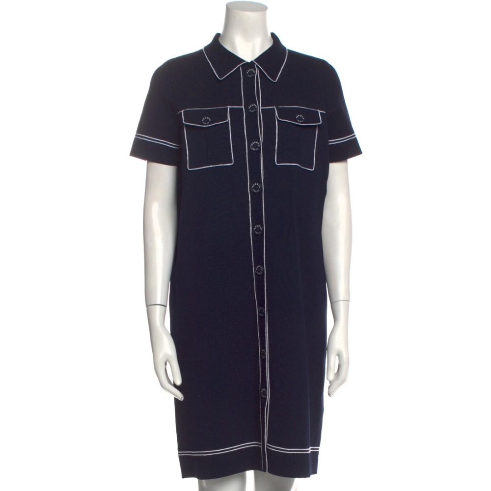 Sandro blue dress